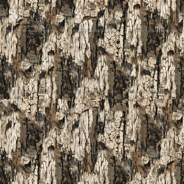 Bark Texture Camouflage Seamless Pattern — seamless tileable pattern