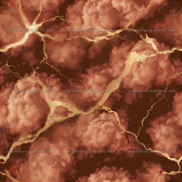 Seamless luxury stone texture with gold veins — seamless tileable pattern