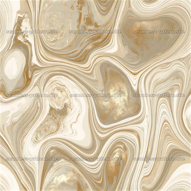 Seamless beige and gold marble pattern for elegant design projects — seamless tileable pattern