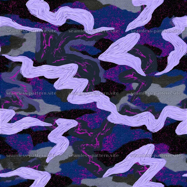 Purple electric abstract camouflage seamless pattern — seamless tileable pattern