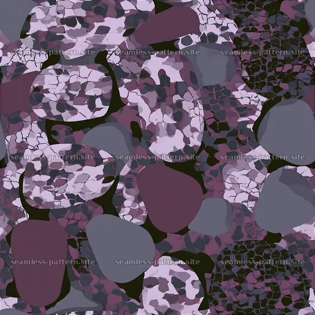 Purple urban camouflage seamless pattern with abstract shapes and — seamless tileable pattern