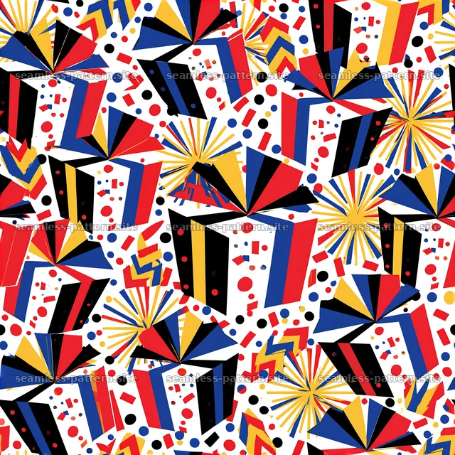 Birthday gift wrap tileable pattern with colorful gift boxes — seamless tileable pattern