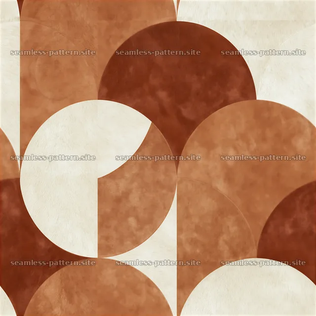 Seamless leather cowhide repeat pattern with circular shapes in — seamless tileable pattern