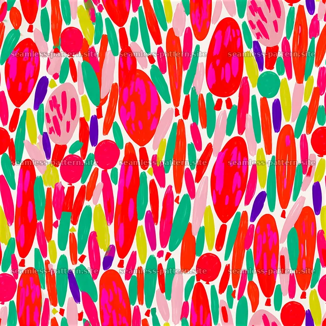 Colorful Birthday Balloons Seamless Pattern — seamless tileable pattern