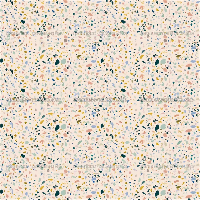 Colorful Abstract Confetti Seamless Pattern — seamless tileable pattern