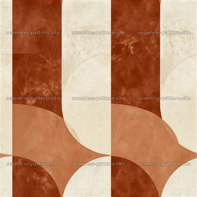 Seamless leather cowhide repeat pattern in warm earth tones — seamless tileable pattern