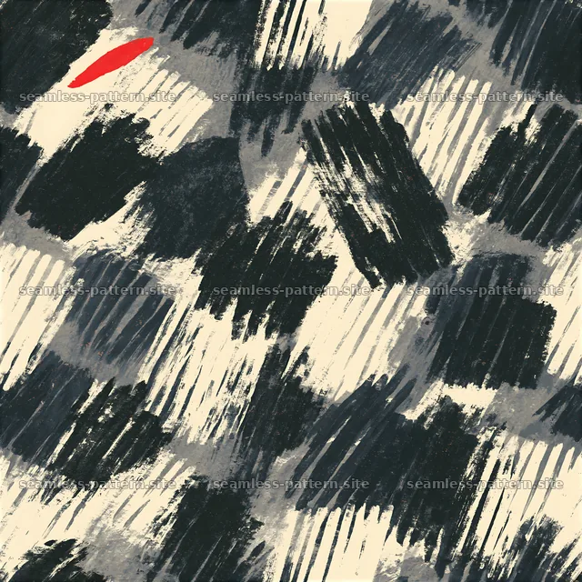 Bold Abstract Brushstrokes Seamless Pattern — seamless tileable pattern