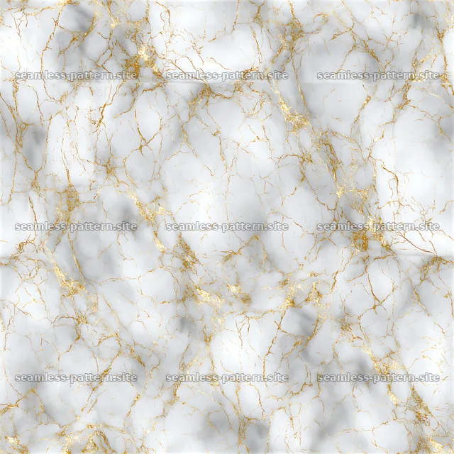 seamless fine gold veined marble pattern with light gray base — seamless tileable pattern