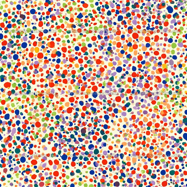 Colorful Irregular Spots Seamless Pattern — seamless tileable pattern