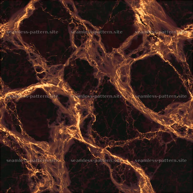 Seamless diagonal gold veined marble pattern on dark background — seamless tileable pattern