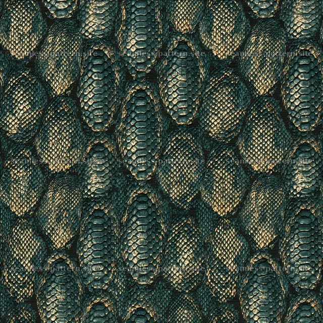 Seamless upholstery snake skin pattern creates a stylish backdrop — seamless tileable pattern