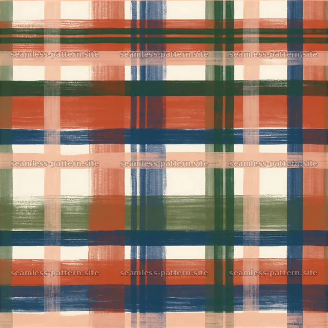 Colorful plaid seamless pattern for fabric and wallpaper design — seamless tileable pattern