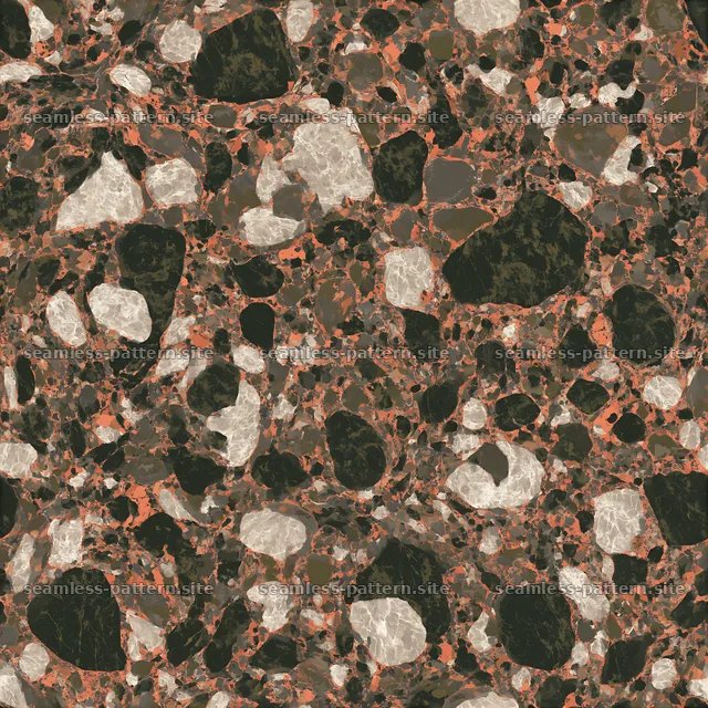 Repeating military camouflage marble texture with earthy colors — seamless tileable pattern