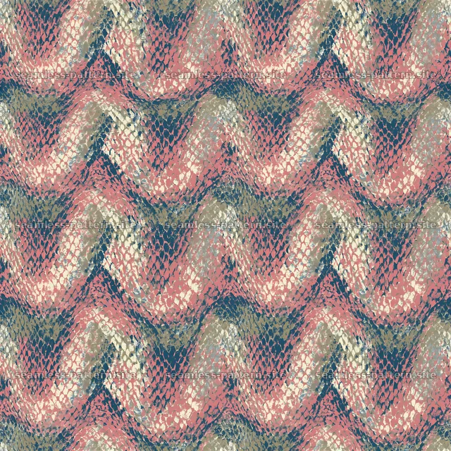 Seamless vintage snake skin texture creating a unique repeating pattern — seamless tileable pattern